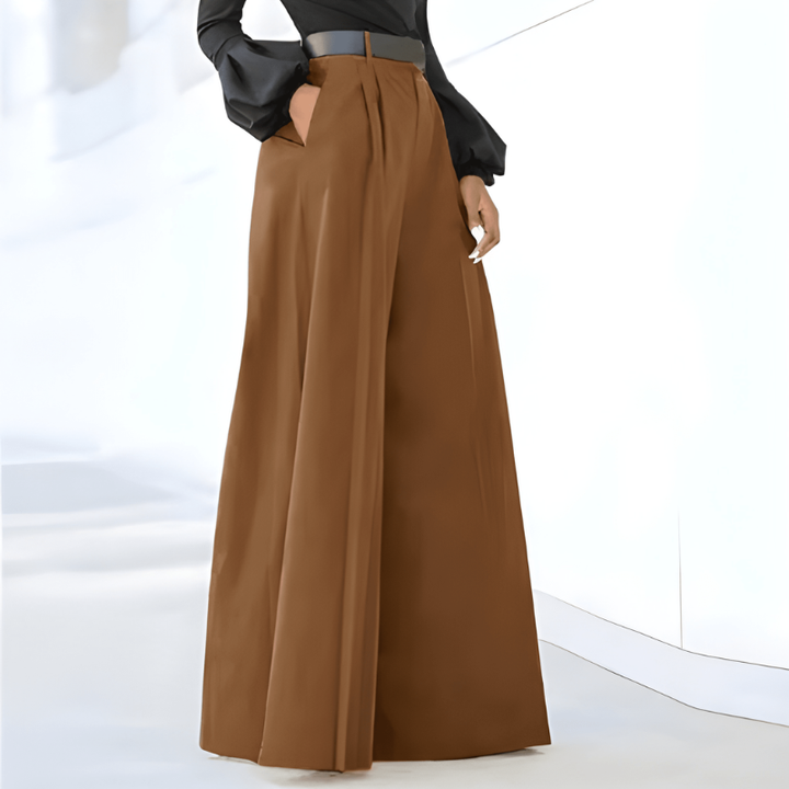 Women’s Pants | High Waisted Clothing | Wide Leg Elegant Fit