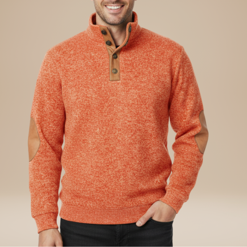 Men’s Jumper | Patch Casual Design | Casual Mens Clothing