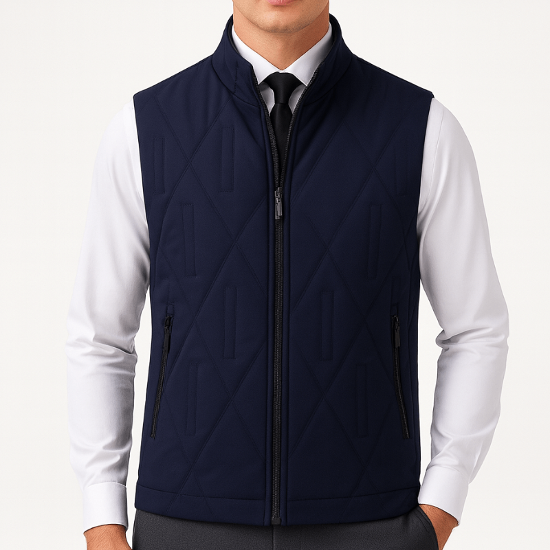 Men's Vests | Slim Quilted Design | Formal Mens Clothing