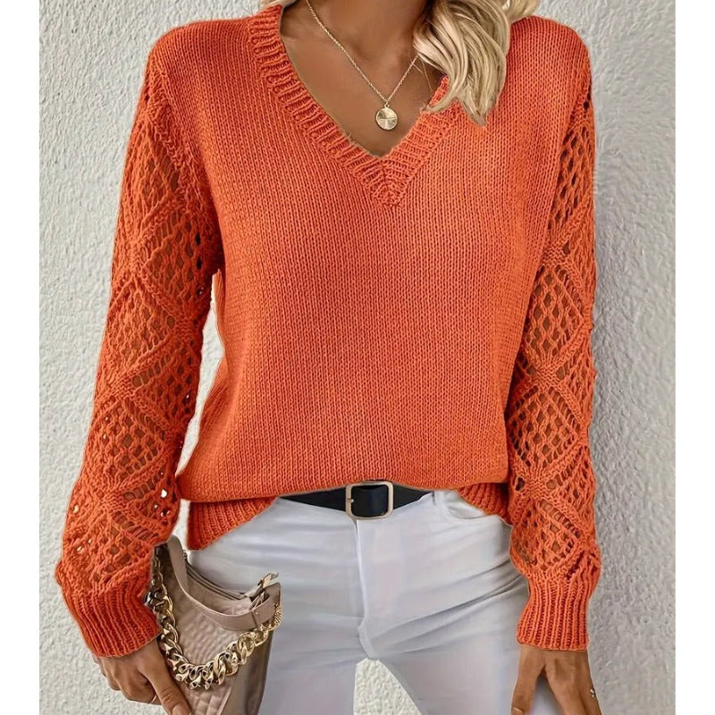 Women’s Jumpers | V Neck Knit Design | Stylish Winter Clothing