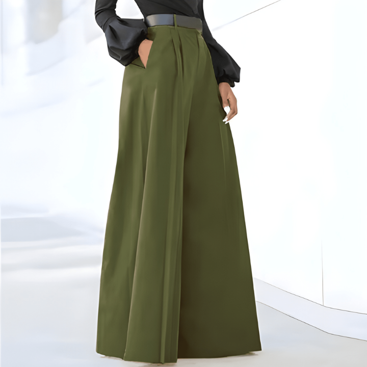 Women’s Pants | High Waisted Clothing | Wide Leg Elegant Fit