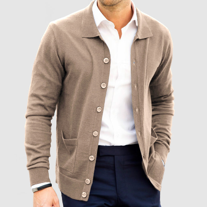 Men's Cardigan | Classic Button Cardigan | Mens Refined Clothing