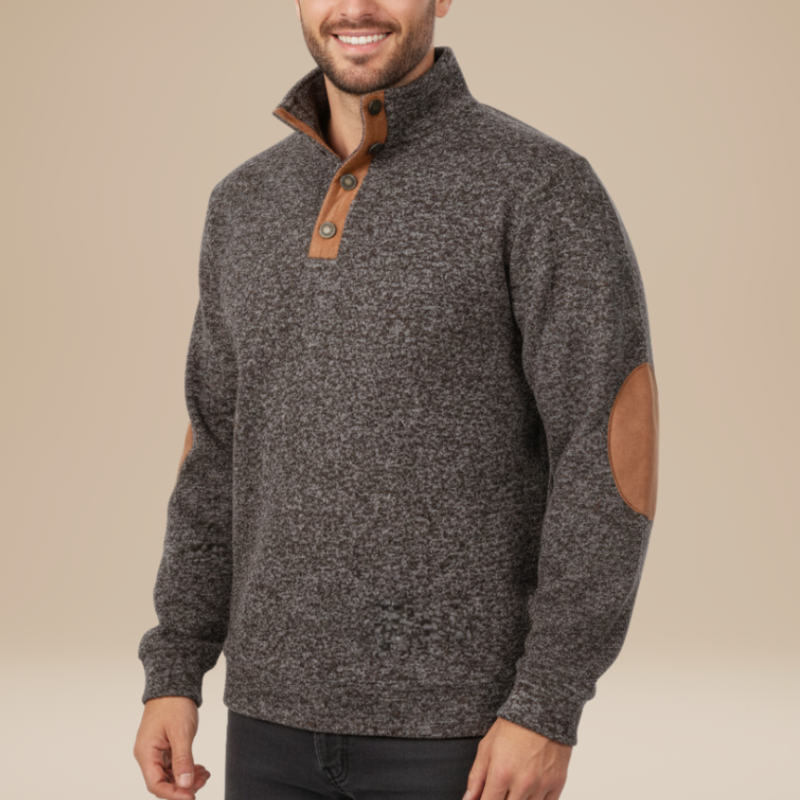 Men’s Jumper | Patch Casual Design | Casual Mens Clothing