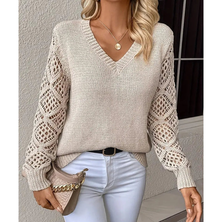 Women’s Jumpers | V Neck Knit Design | Stylish Winter Clothing