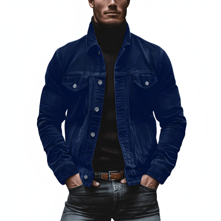 Mens Winter Jackets | Modern Button Design | Winter Mens Clothing