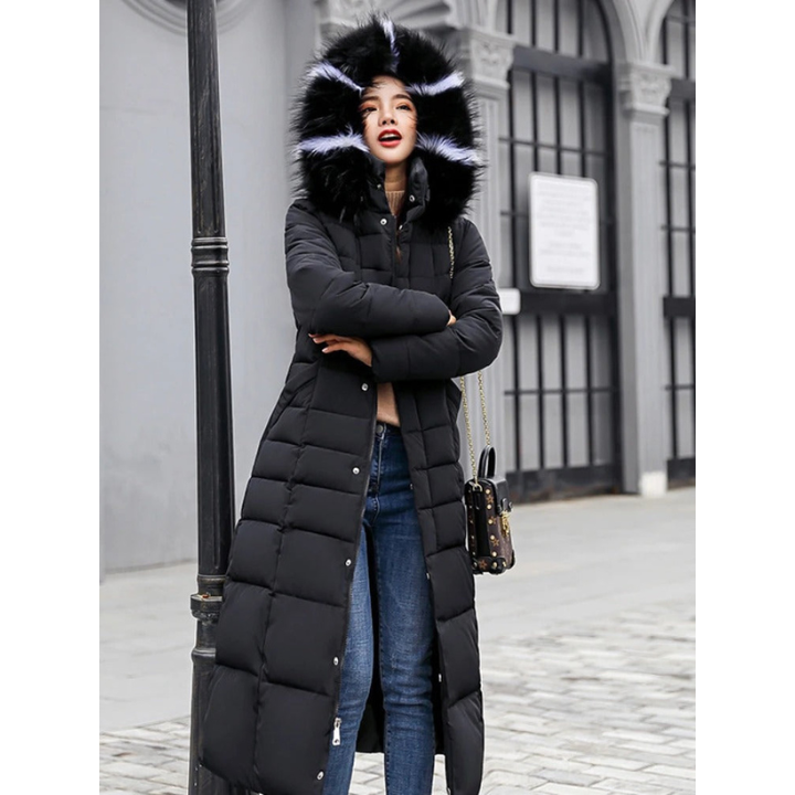 Fluffy Jacket Womens | Clothing Outfit | Long Warm Parka