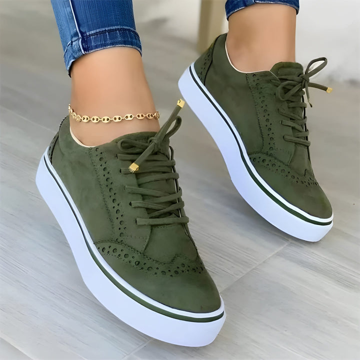 Womens Trainers | Flat Sneakers | Comfortable Casual Shoes