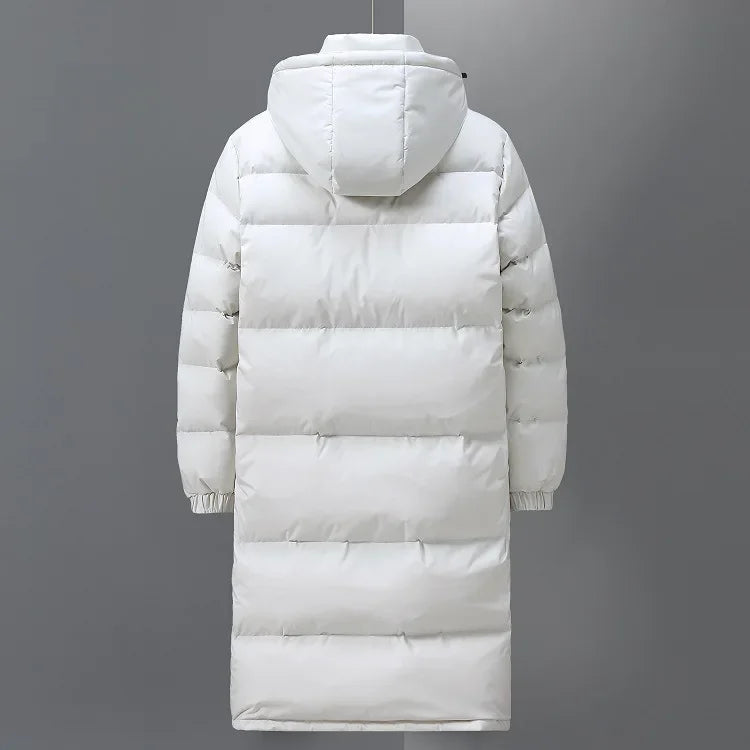 Men’s Winter Jacket | Long Hooded Parka | Thick And Warm