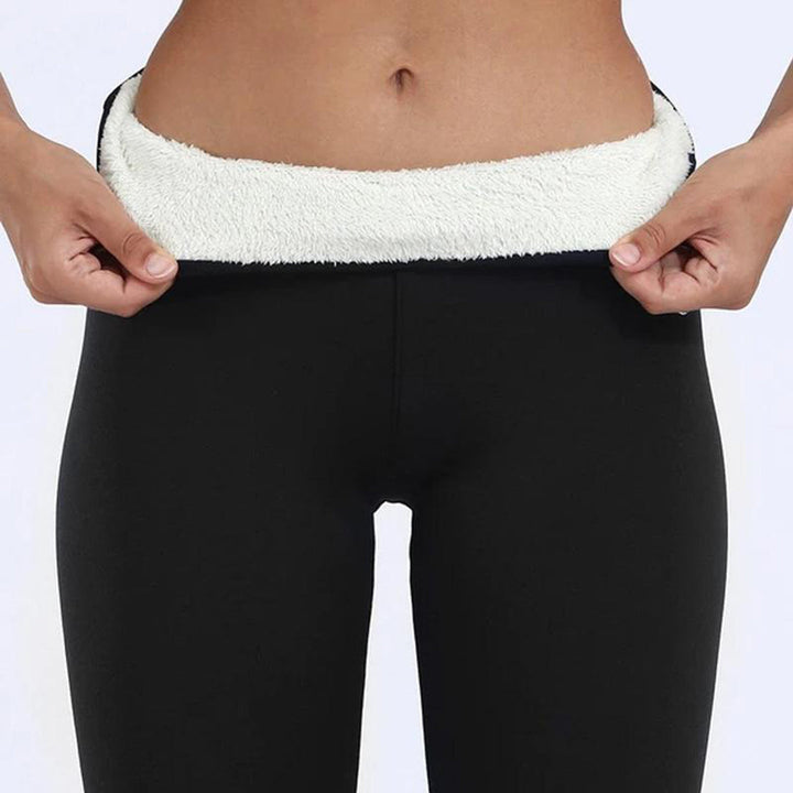 Women’s Winter Leggings | High Waist & Warm | Thick Pants | Ankle Length