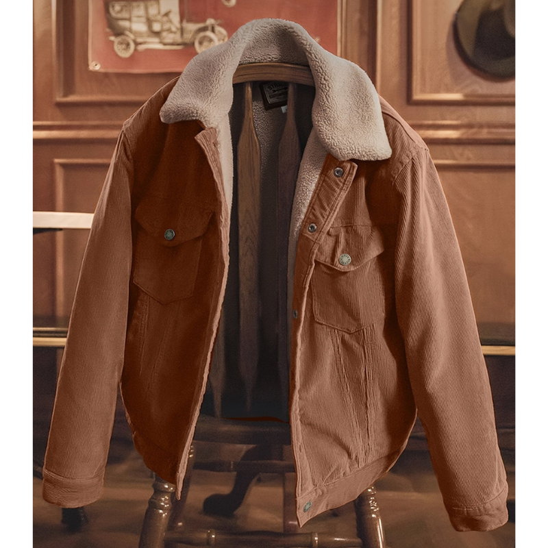Men’s Jacket | Vintage | With Buttons Easy Fit | Winter