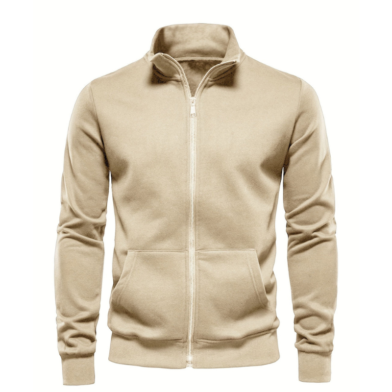 Men’s Casual Jacket | Regular Fit | Zip Closure | Autumn