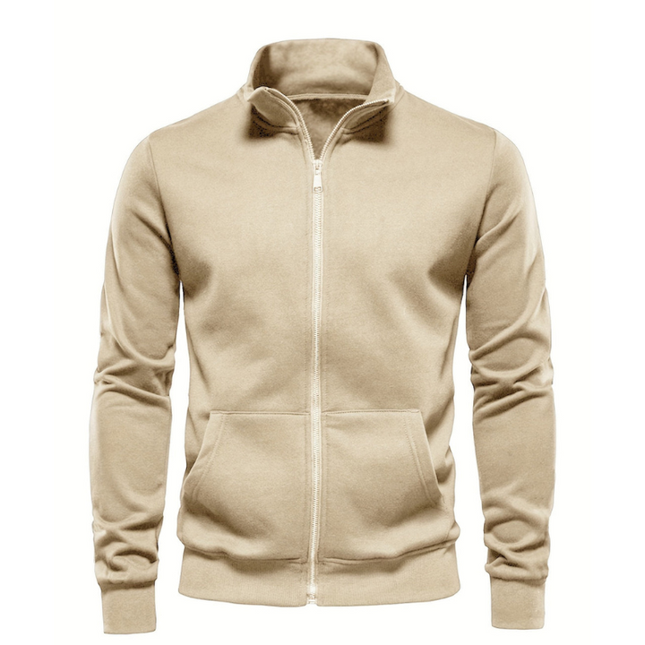 Men’s Casual Jacket | Regular Fit | Zip Closure | Autumn