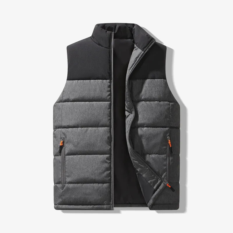 Men's Vests | Hooded Puffer Design | Versatile Mens Clothing
