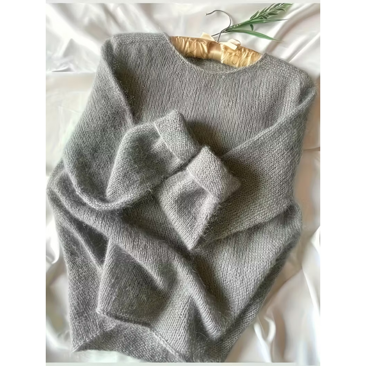 Women’s Jumpers | Lightweight Sweater | Round Neck Casual Top