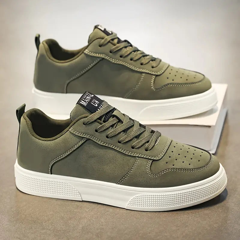 Men’s Trainers | Breathable Sneakers | Low Lace-Up Sports Shoes