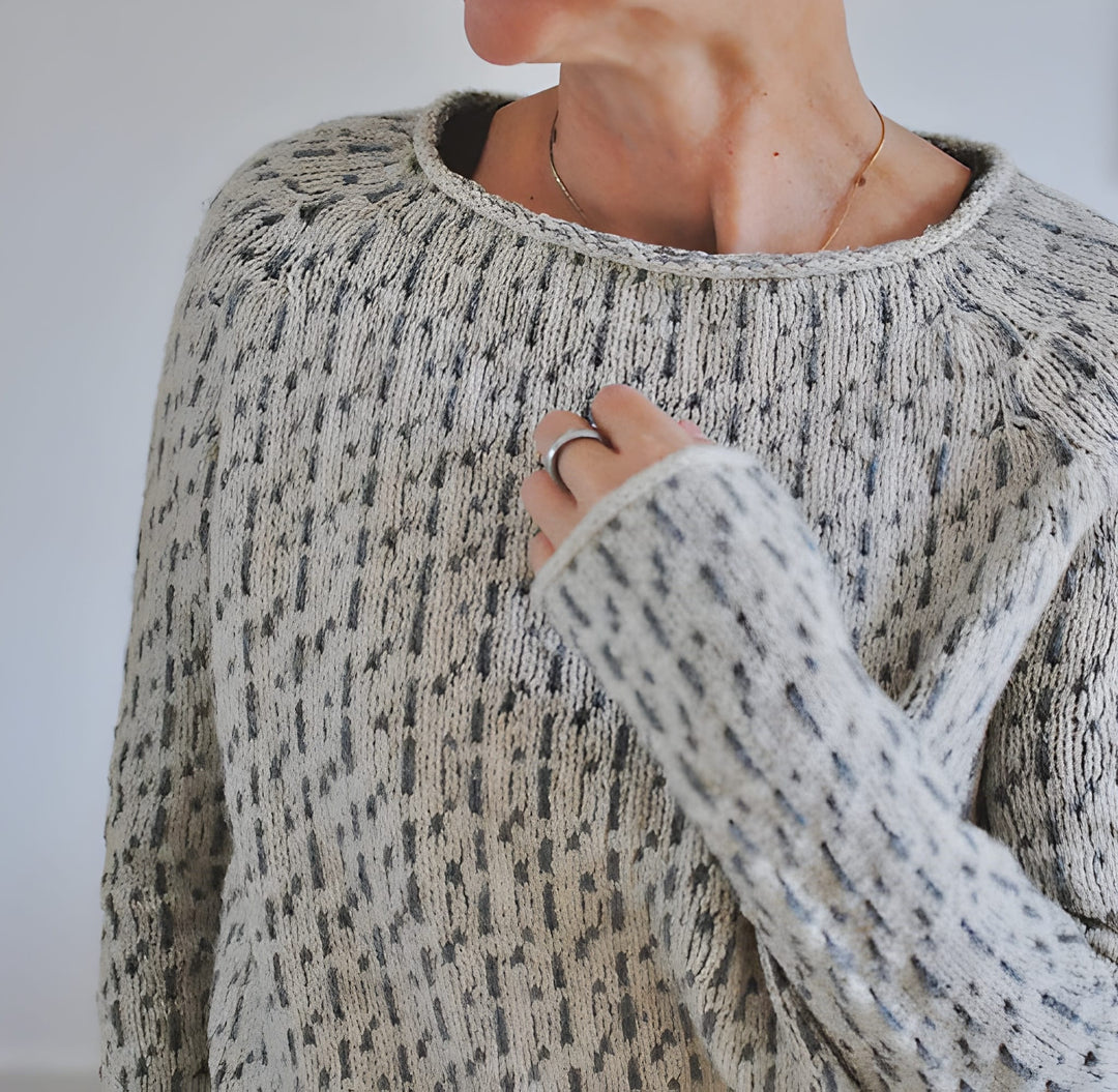 Women’s Knitted Sweater | Boat Neck Design | Loose Fit | Casual and classic | Polyester