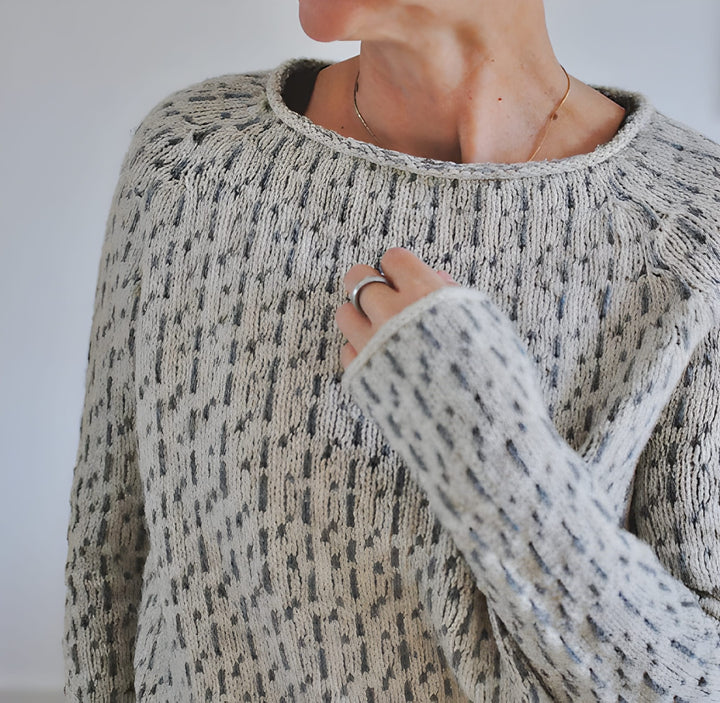 Women’s Knitted Sweater | Boat Neck Design | Loose Fit | Casual and classic | Polyester