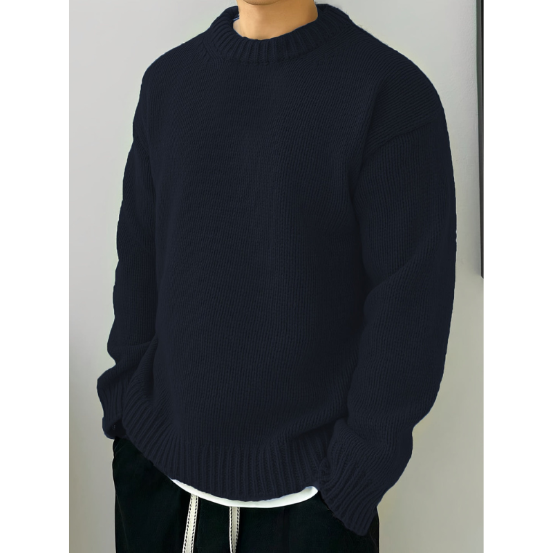 Men’s Sweatshirt | Knitted Style | Round Neck Jumper | Mens Clothing