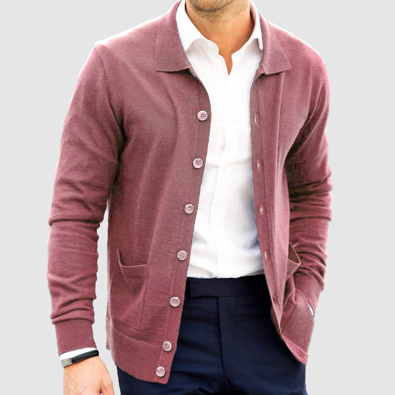 Men's Cardigan | Classic Button Cardigan | Mens Refined Clothing