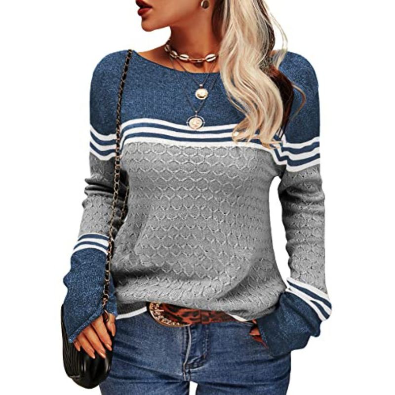 Womens Jumpers | Striped Sweater | Trendy Clothing