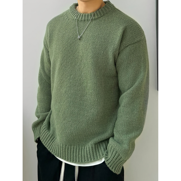 Men’s Sweatshirt | Knitted Style | Round Neck Jumper | Mens Clothing