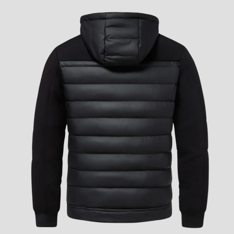 Mens Winter Jackets | Lightweight Hooded Puffer Design | Sporty Mens Clothing