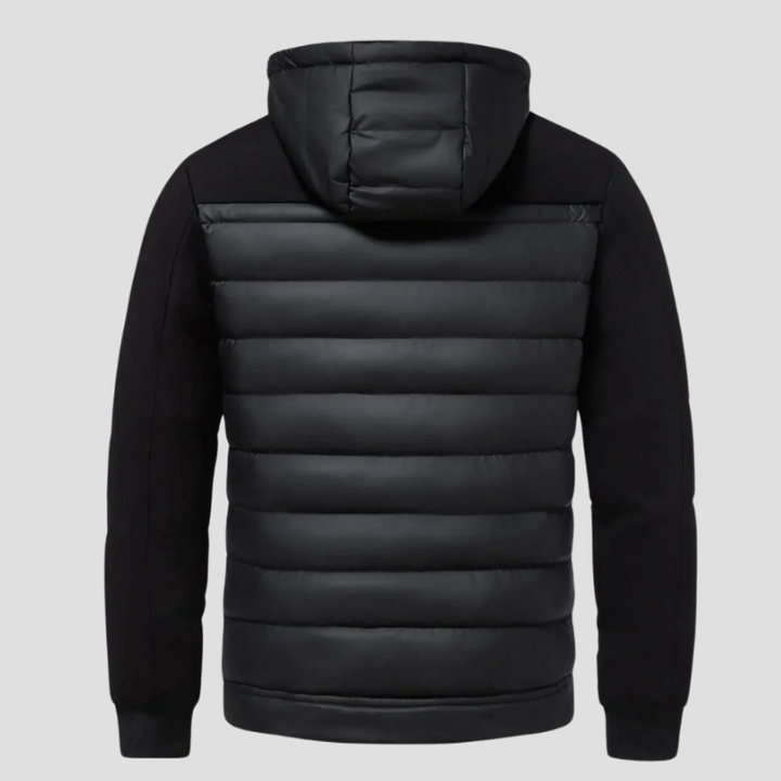 Mens Winter Jackets | Lightweight Hooded Puffer Design | Sporty Mens Clothing
