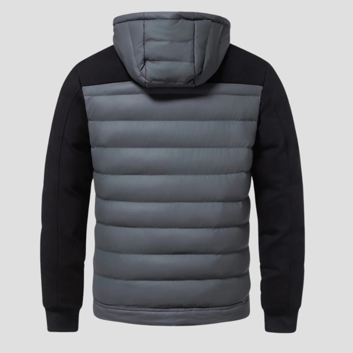 Mens Winter Jackets | Lightweight Hooded Puffer Design | Sporty Mens Clothing