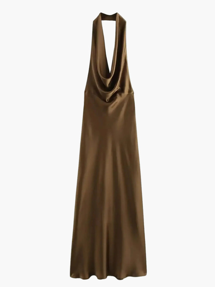 Women's Maxi Dress | Cowl Neck Elegance | Evening Style Dresses