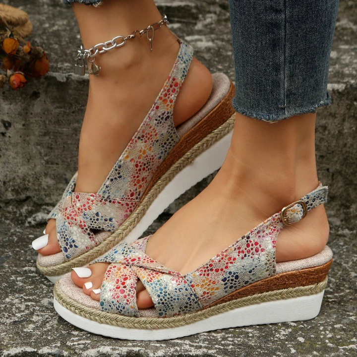 Women’s Shoes| Fish Mouth Open Toe | Wedge Heel