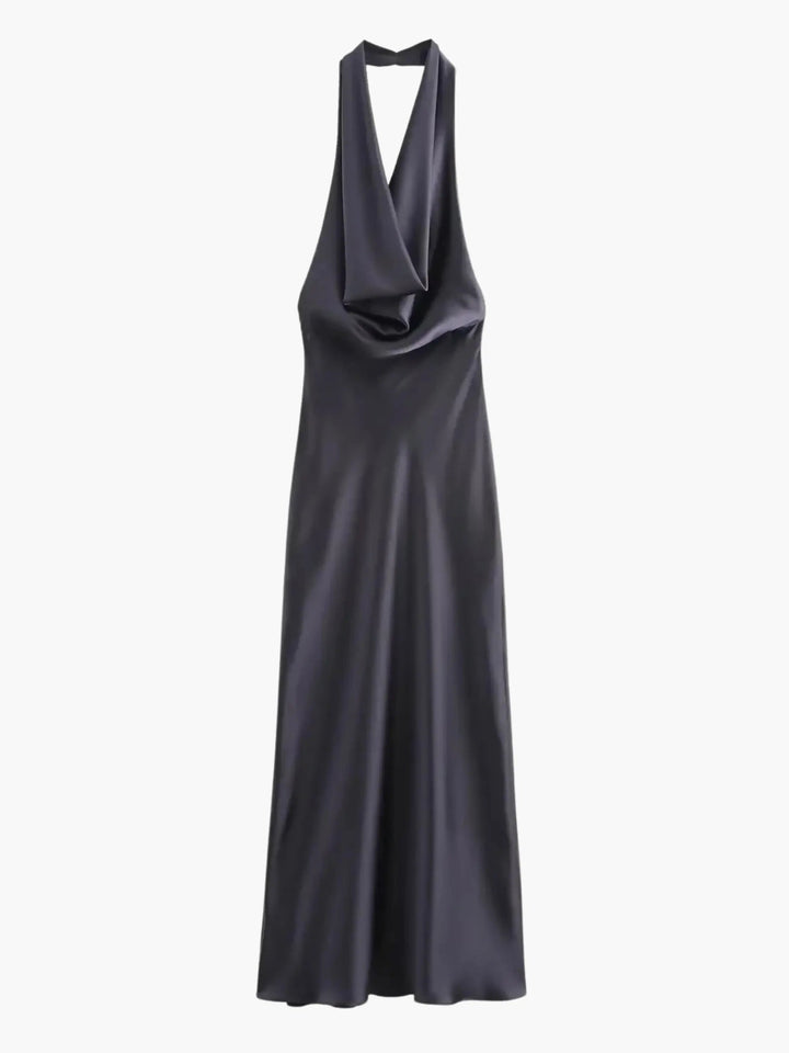 Women's Maxi Dress | Cowl Neck Elegance | Evening Style Dresses