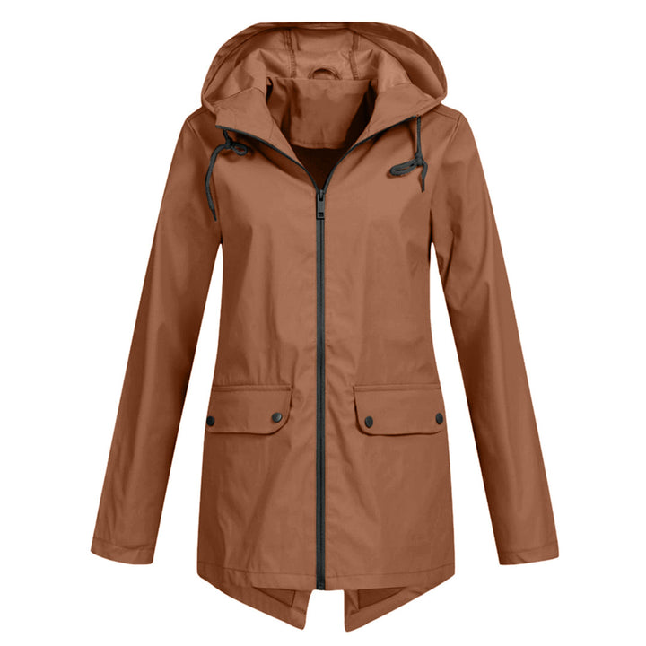 Women’s Windbreaker Jacket | Lightweight & Windproof | Hooded Zip-Up | Water-Resistant Hiking Coat