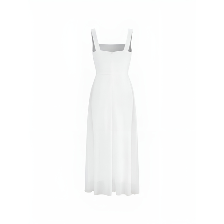 Women's Midi Dress | Elegant Square-Neck Design | Timeless Women Dresses