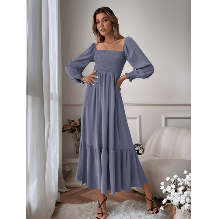 Women Dress | Long Sleeve | Flattering Silhouette | Autumn