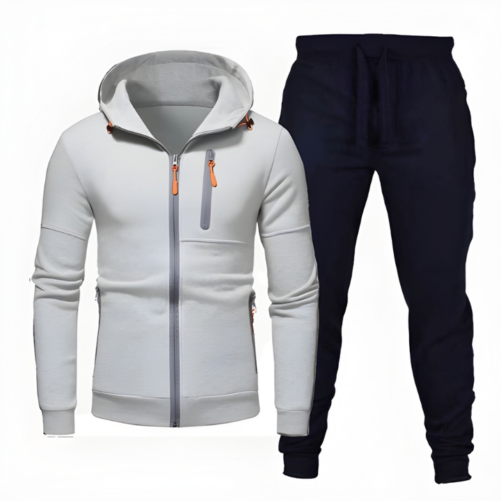 Men’s Tracksuit | Slim Fit | With Hood Zip | Winter