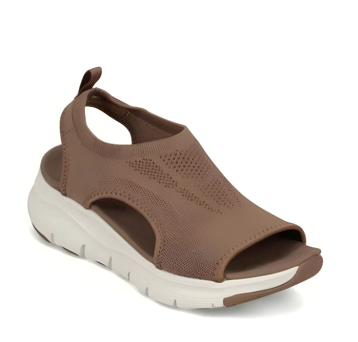 Women's Platform Sandals | Mesh Open Toe | Lightweight & Breathable | Wedge Sole