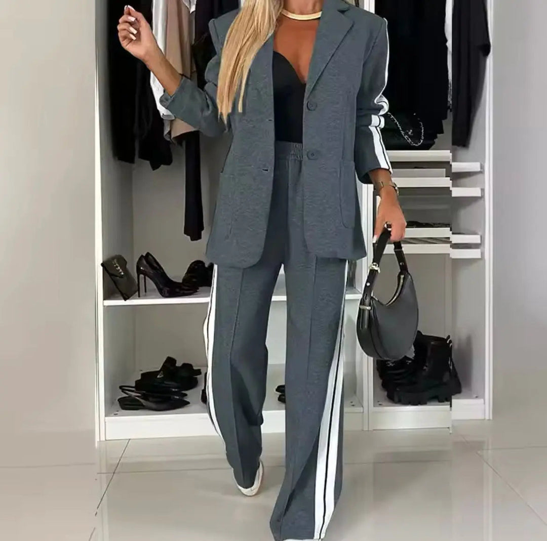Women’s Set | Stylish Blazer Outfit | Womens Elegant Clothing