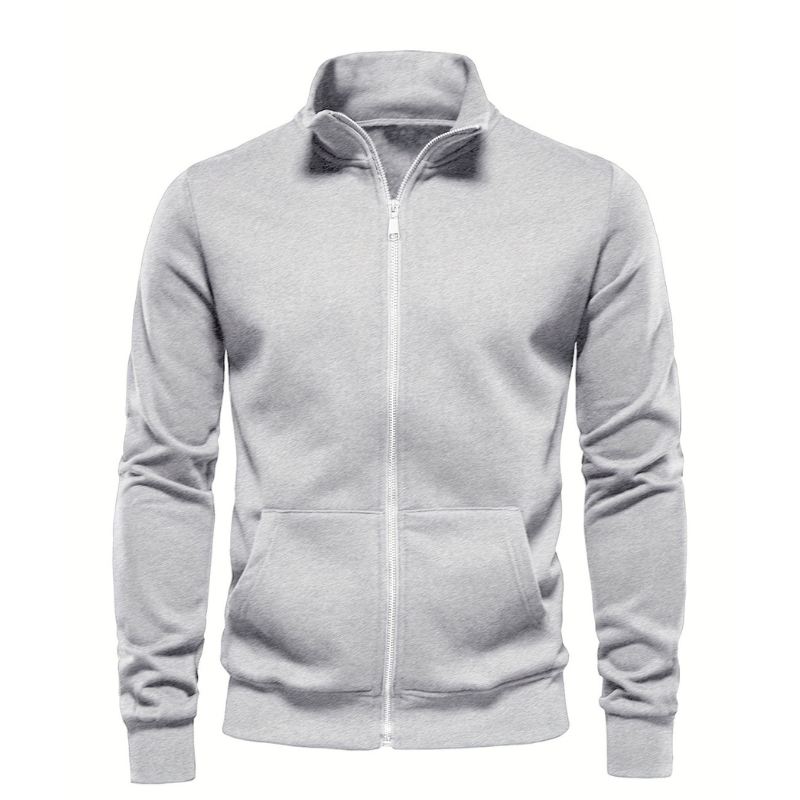 Men’s Casual Jacket | Regular Fit | Zip Closure | Autumn