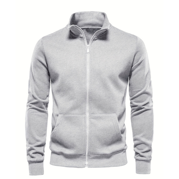 Men’s Casual Jacket | Regular Fit | Zip Closure | Autumn