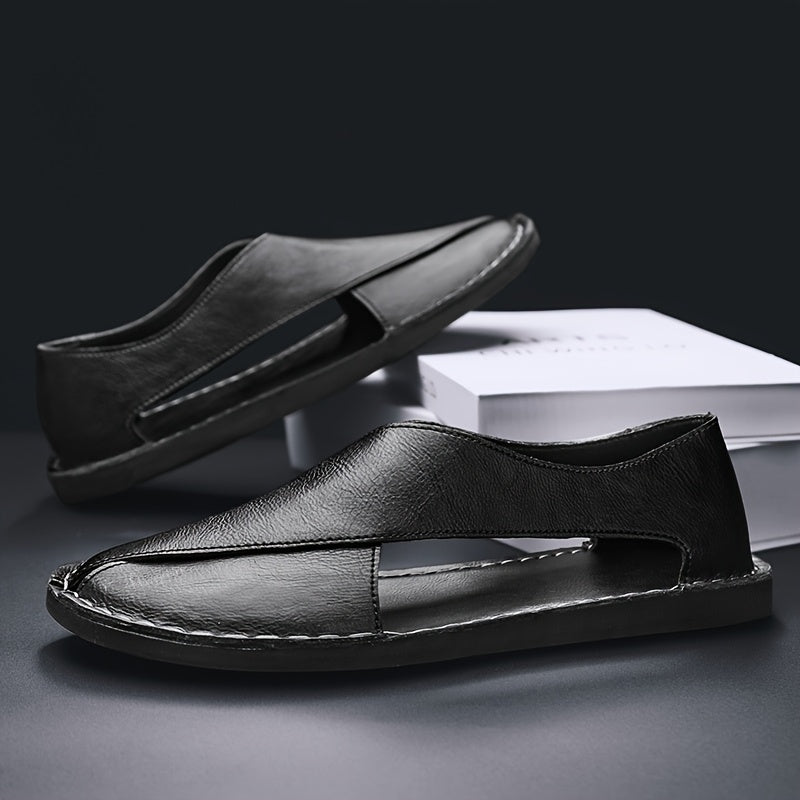 Men’s Sandals | Closed Toe & Breathable Leather | Slip-On & Lightweight