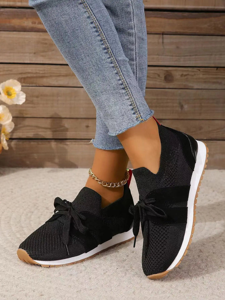 Women’s Trainers | Lightweight Knitted Sneakers | Slip-On Shoes