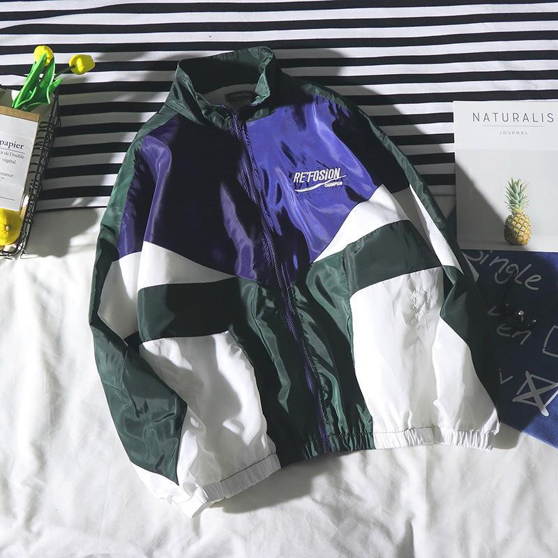 Mens Winter Jackets | Colorblock Sporty Design | Stylish Mens Clothing