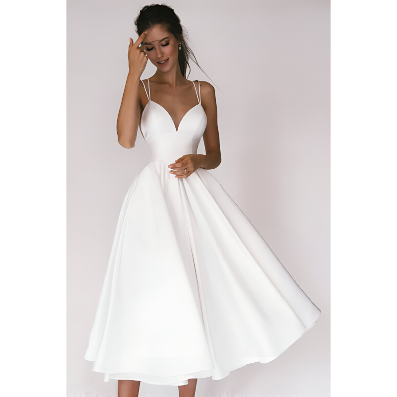 Women's Dress | V Neck Midi Dresses | Elegant Party Clothing