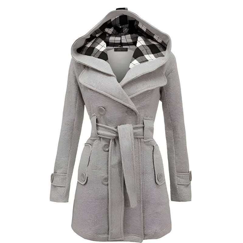 Women’s Jackets | Long Hooded Trench | Casual Winter Clothing