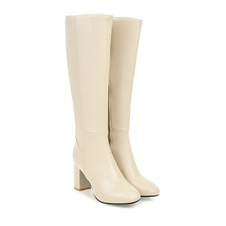 Women’s Shoes | Relaxed Knee High Boots | Elegant Heel Comfort