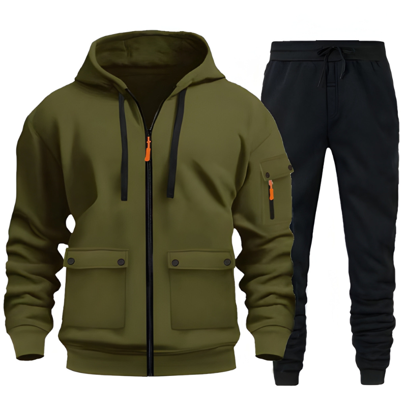 Mens Tracksuits | Zip Up Hoodie & Joggers | Stylish Mens Clothing