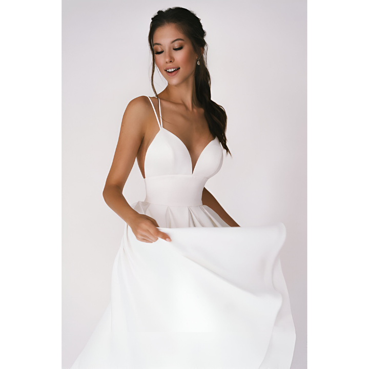 Women's Dress | V Neck Midi Dresses | Elegant Party Clothing