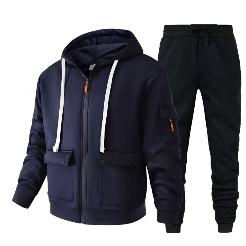 Mens Tracksuits | Zip Up Hoodie & Joggers | Stylish Mens Clothing