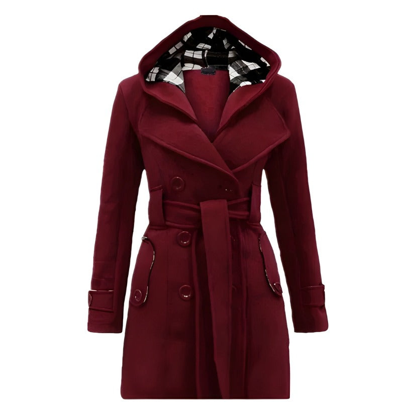 Women’s Jackets | Long Hooded Trench | Casual Winter Clothing