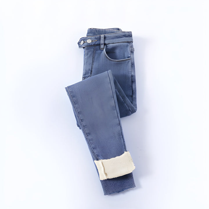 Women’s Thermal Pants | Warm Plush Lining | Stretch & Machine-Washable | Cotton